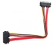 Кабель удлинитель переходник SATA питания и данные 30 см 22-pin (7+15) SATA Male to Female - изображение 6
