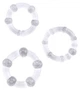 Набор эрекционных колец Chisa Novelties Beaded Cock Rings цвет прозрачный (20754041000000000) - изображение 1