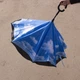 Парасолька Up-Brella Синє небо смарт парасолька зворотного додавання ручка Hands Free розумна парасолька (SKU_2907-7806) - зображення 7