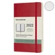Тижневик Moleskine 2022 маленький червоний 8056420855852 - изображение 1