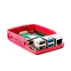 Корпус для мінікомп'ютера Raspberry PI 4 Model B Red/White - зображення 2