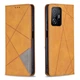 Чехол-книжка с кармашками UniCase Geometric Pattern для Xiaomi Mi 11T / 11T Pro - Brown - изображение 2