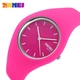 Женские часы Skmei 9068 Rubber Розовые - изображение 3