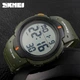 Мужские часы Skmei 1068 Зеленые - изображение 3