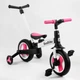 Велосипед-трансформер Best Trike 55475 Бело-розовый - изображение 1