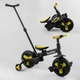 Велосипед-трансформер Best Trike 58195 Черно-желтый - изображение 4