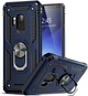 Чехол Shield для Samsung Galaxy S9 / G960 Бампер противоударный с кольцом Dark-Blue - изображение 1