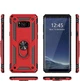 Чехол Shield для Samsung Galaxy S8 / G950 Бампер противоударный с кольцом Red - изображение 5