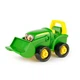 Игровой набор-конструктор John Deere Kids Трактор с ковшом и прицепом (47209) - изображение 6