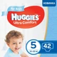 Підгузники Huggies Ultra Comfort 5 Jumbo для хлопчиків (12-22 кг) 42 шт (5029053565408) - зображення 1