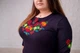 Жіноча туніка-вишиванка Podolyanka Петриківська XXL Cиня - изображение 2