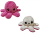 Іграшка м'яка восьминіг двосторонній OCTOPUS бежево-рожевий - зображення 1