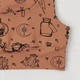 Футболка укорочена Garnamama 122-128 Чорний Бежевий (1002659.1183293) - изображение 4