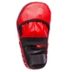 Лапа прямая удлиненная кожаная (2шт) Boxer 2007-01 размер 40х21х4,5см Black-Red - изображение 3