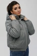 Куртка Exclusive moda М-072 44 Светло серый - изображение 1