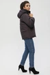 Куртка Exclusive moda М-056 54 Баклажанный - изображение 5