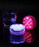Світлодіодне підсвічування для басейну, акваріума, фонта RGB 13 LED з пультом вуличний світильник водонепроникний Rainbow Shower - зображення 4