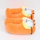 Тапочки кигуруми игрушки Kigurumi Кот Гарфилд Домашние Комнатные Плюшевые Тканевые Оранжевый 35-42 (3024) - изображение 4