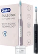 Zestaw szczoteczek elektrycznych Oral-B Pulsonic Slim Luxe 4900 Czarno-różowy - obraz 2