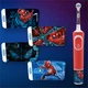 Szczoteczka elektryczna do zębów Oral-B Braun D100 Kids "Spider-Man" (4210201387503) - obraz 7