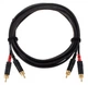 Комутаційний кабель 2xRCA—2xRCA 6м Cordial CFU 6 CC - зображення 2