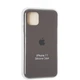 Чехол Fiji Silicone Case для Apple iPhone 11 бампер накладка Full Soft Cocao - зображення 4