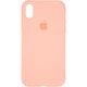 Чехол Fiji Silicone Case для Apple iPhone XR бампер накладка Full Soft Begonia - изображение 2