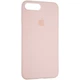 Чехол Fiji Silicone Case для Apple iPhone 8 Plus бампер накладка Full Soft Pink Sand - зображення 1