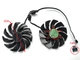 Вентилятор кулер для видеокарты Gigabyte GTX 1060 1070 1650 1660 Ti Super RTX 2060 RX 5500 5600 XT Everflow 87 мм T129215SU (PLD09210S12HH GA91S2H) комплект 2 шт (№131.5) - изображение 3