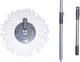 Запасний набір Planet Spin Mop Eco (ручка + тримач + насадка) 32х32 см (6850kmd) - зображення 2