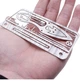 Мультитул кредитка выживальщика Survival Multitool Card 17в1 - изображение 5