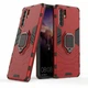 Защитный чехол Deexe Hybrid Case для Huawei P30 Pro - Red - изображение 1