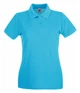 Женская тенниска поло Fruit of the Loom XL Ультрамарин (D0630300ZUXL) - изображение 1