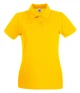 Женская тенниска поло Fruit of the Loom XS Солнечно Желтый (D063030034XS) - изображение 1