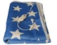 Электропростынь Electric Blanket 150х120 см, белая звезда на синем фоне (7418) - изображение 3