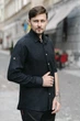 Льняная рубашка VIL'NI Линкольн черный 50 - изображение 1