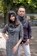 Комплект из 2-х шарфов-бактусов "Эдинбург", большие теплые шарфы MyScarf - изображение 1