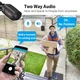 Wifi, IP Камера видеонаблюдения ANRAN AR-W602, 3 МП (1080P) с датчиком движения и ночным виденьем - изображение 9