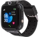 Дитячі смарт-годинник AmiGo GO007 Flexi GPS Black; 1.44 "(240х240) IPS сенсорний / RDA8955 / ОЗУ 32 МБ / 512 МБ вбудованої / камера 2 Мп / Bluetooth 4.0 / 2G, GPS, LBS / 400 мАг / 230 х 40 х 50 х 15 мм, 45 г / чорний - зображення 1