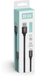 Кабель ColorWay USB - Type-C 2.1А 1 м Black (CW-CBUC003-BK) - изображение 3