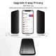 Защитное стекло PRIVACY Upex Anti-Peeping Full-Screen for iPhone 11 Pro Max/XS Max Black (UP51577) - изображение 3