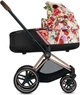 Универсальная коляска 2 в 1 Cybex Priam Fashion Edition Spring Blossom Light light beige шасси Rose Gold - изображение 2