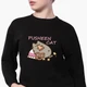 Свитшот для девочек Кот Пушин (Pusheen Cat) (9509-3347-8) 158-164 см Черный - изображение 2