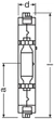 Лампа металогалогенна Osram 205.60мм/400w/116v/FC2/5500К/Ø33мм/35000Лм (4008321689191) hqi-ts 400w/d - зображення 3