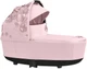 Коляска для новорожденных Cybex Priam Fashion Edition Simply Flowers Pink light pink шасси Matt Black - изображение 2