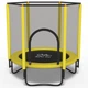 Батут Fit To Sky 152 см с сеткой всесезонный с усиленной конструкцией детский, Жёлтый - изображение 1