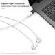 Адаптер Celbro USB 3.1 to Type-C с брелком для зарядки и передачи данных Black (CB001) - изображение 4