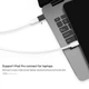 Адаптер Celbro USB 3.1 to Type-C с брелком для зарядки и передачи данных Black (CB001) - изображение 5