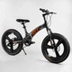 Дитячий спортивний велосипед 20 '' CORSO «T-REX» TR магнієва рама, 7 швидкостей, зібраний на 75% Черн- Помаранчевий - зображення 2