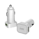 Набор 2 в 1 АЗУ With Micro-USB Cable DC12-24V MY-31, 2xUSB, 5V/18W, Output: 5V/3.6A White Автомобильное зарядное устройство 02023 - изображение 1